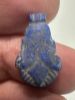 Picture of ANCIENT EGYPT -  BEAUTIFUL  LAPIS LAZULI LOTUS FLOWER AMULET . LATE PERIOD. 300 - 100 B.C
