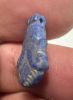 Picture of ANCIENT EGYPT -  BEAUTIFUL  LAPIS LAZULI LOTUS FLOWER AMULET . LATE PERIOD. 300 - 100 B.C