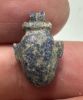 Picture of ANCIENT EGYPT -  BEAUTIFUL  LAPIS HEART AMULET . LATE PERIOD. 300 - 100 B.C