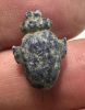 Picture of ANCIENT EGYPT -  BEAUTIFUL  LAPIS HEART AMULET . LATE PERIOD. 300 - 100 B.C