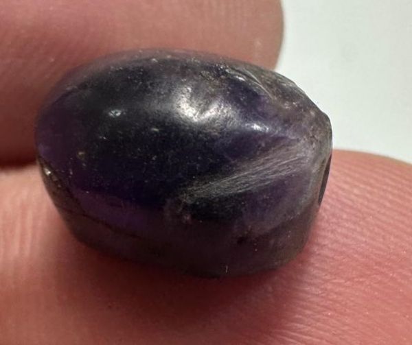 Picture of ANCIENT EGYPT -  BEAUTIFUL AMETHYST STONE  SCARAB . LATE PERIOD. 300 - 100 B.C