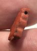 Picture of ANCIENT EGYPT -  BEAUTIFUL  RED JASPER LOTUS FLOWER AMULET . LATE PERIOD. 300 - 100 B.C