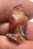 Picture of ANCIENT EGYPT -  BEAUTIFUL  CARNELIAN FALCON (HORUS) AMULET . LATE PERIOD. 300 - 100 B.C