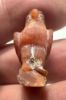 Picture of ANCIENT EGYPT -  BEAUTIFUL  CARNELIAN FALCON (HORUS) AMULET . LATE PERIOD. 300 - 100 B.C
