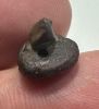 Picture of ANCIENT EGYPT -  BEAUTIFUL  FROG SHAPED FAIENCE SCARABOID . LATE PERIOD. 300 - 100 B.C