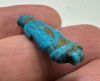 Picture of ANCIENT EGYPT -  BEAUTIFUL  FAIENCE TAWERET?  AMULET . GRECO - ROMAN. 300 - 100 B.C