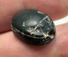 Picture of ANCIENT LEVANT -  CANAANITE. BEAUTIFUL  GREEN JASPER SCARAB. 1700 - 1500 B.C