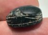Picture of ANCIENT LEVANT -  CANAANITE. BEAUTIFUL  GREEN JASPER SCARAB. 1700 - 1500 B.C