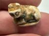 Picture of ANCIENT EGYPT -  BEAUTIFUL CAT SHAPED STONE  SCARABOID . NEW KINGDOM 1300 B.C