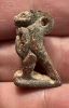 Picture of ANCIENT EGYPT -  FAIENCE AMULET OF A WINGED KHNUM . LATE PERIOD. 300 - 100 B.C