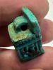 Picture of ANCIENT EGYPT -  FAIENCE AMULET OF A SHRINE . LATE PERIOD. 300 - 100 B.C