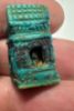 Picture of ANCIENT EGYPT -  FAIENCE AMULET OF A SHRINE . LATE PERIOD. 300 - 100 B.C
