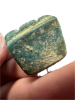 Picture of ANCIENT EGYPT -  BEAUTIFUL  TRIAD FAIENCE  AMULET- FALCONS (HORUS) . GRECO - ROMAN. 300 - 100 B.C