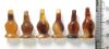 Picture of   Ancient Egypt. LOT OF 6 CARNELIAN STONE POPPY SEED AMULETS. 600 - 300 B.C