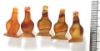 Picture of  Ancient Egypt. LOT OF 5 CARNELIAN STONE POPPY SEED AMULETS. 600 - 300 B.C