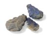 Picture of   Ancient Egypt. LOT OF 3 LAPIS LAZULI LOTUS FLOWER  AMULETS. 600 - 300 B.C