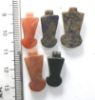 Picture of   Ancient Egypt. LOT OF 5 STONE MANAT  AMULETS. 600 - 300 B.C