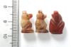 Picture of   Ancient Egypt. LOT OF 3 STONE, BABOON OR TAWARET AND A HARPOCRATES  AMULETS. 600 - 300 B.C