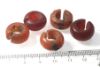 Picture of   Ancient Egypt. LOT OF 5 CARNELIAN HAIR RINGS. 600 - 300 B.C