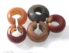 Picture of   Ancient Egypt. LOT OF 5 CARNELIAN HAIR RINGS. 600 - 300 B.C