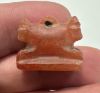 Picture of ANCIENT EGYPT. LATE PERIOD  STONE  DOUBLE AMULET OF AN APIS BULL. 600 - 300 B.C