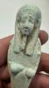 Picture of   Ancient Egypt. FAIENCE USHABTI . LATE PERIOD. 600 - 300  B.C