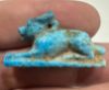 Picture of ANCIENT EGYPT - FAIENCE HARE AMULET. GRECO - ROMAN. 300 - 100 B.C
