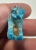 Picture of ANCIENT EGYPT - FAIENCE HARE AMULET. GRECO - ROMAN. 300 - 100 B.C