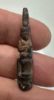 Picture of ANCIENT EGYPT - WOOD ISIS NURSING HORUS  AMULET. GRECO - ROMAN. 300 - 100 B.C
