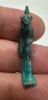 Picture of ANCIENT EGYPT - FAIENCE LION HEADED AMULET AMULET. 600 - 300 B.C