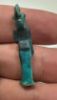 Picture of ANCIENT EGYPT - FAIENCE LION HEADED AMULET AMULET. 600 - 300 B.C