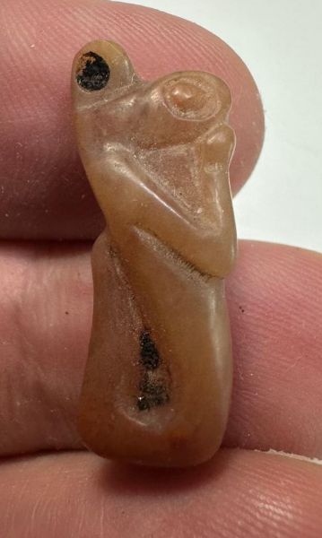 Picture of ANCIENT EGYPT. STONE  NEKHBET AMULET. 300 - 100  B.C  GRECO - ROMAN