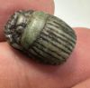 Picture of   Ancient Egypt. Green Stone Scarab. New Kingdom .14th B.C