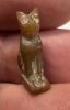 Picture of Ancient Egypt.   Stone Cat  . Ptolemaic Period. 3rd century B.C