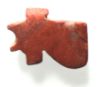 Picture of   Ancient Egypt.   Red Jasper Stone Eye of Horus Amulet  . 600 - 300 B.C
