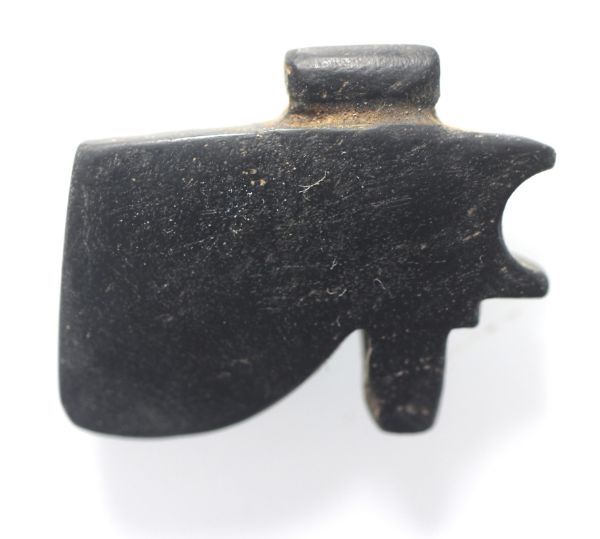 Picture of   Ancient Egypt.   Black Limestone  Eye of Horus Amulet  . 600 - 300 B.C