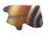 Picture of   Ancient Egypt.   Banded Agate Stone Eye of Horus Amulet  . 600 - 300 B.C