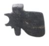 Picture of   Ancient Egypt.   Black Limestone  Eye of Horus Amulet  . 600 - 300 B.C