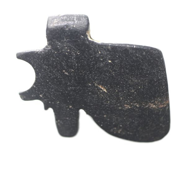 Picture of   Ancient Egypt.   Black Limestone  Eye of Horus Amulet  . 600 - 300 B.C