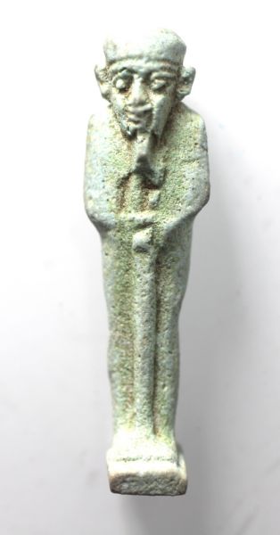 Picture of ANCIENT EGYPT. FAIENCE  AMULET OF PTAH .  600 - 300  B.C