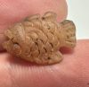 Picture of   Ancient Egypt. Beautiful Carnelian Stone fish Amulet. late period. 600 - 300 B.C