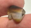 Picture of   Ancient Egypt.   Banded Agate Stone Eye of Horus Amulet  . 600 - 300 B.C