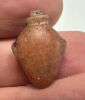 Picture of  Ancient Egypt. CARNELIAN STONE HEART AMULET. 600 - 300 B.C