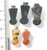 Picture of   Ancient Egypt. LOT OF 5 STONE MENAT  AMULETS. 600 - 300 B.C