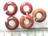 Picture of   Ancient Egypt. LOT OF 5 CARNELIAN HAIR RINGS. 600 - 300 B.C