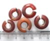 Picture of   Ancient Egypt. LOT OF 5 CARNELIAN HAIR RINGS. 600 - 300 B.C