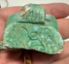 Picture of ANCIENT EGYPT.  A LARGE FAIENCE FRAGMENT OF A  POTAIKOS AMULET.  600 - 300 B.C   