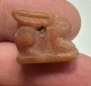 Picture of ANCIENT EGYPT -  BEAUTIFUL  CARNELIAN AMULET OF A HARE . LATE PERIOD. 300 - 100 B.C
