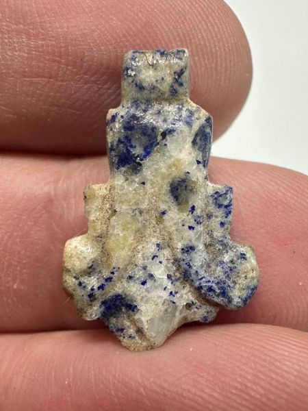 Picture of   Ancient Egypt. STONE LOTUS FLOWER  AMULET . 600 - 300 B.C