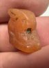 Picture of ANCIENT EGYPT -  BEAUTIFUL  CARNELIAN AMULET OF A HARE . LATE PERIOD. 300 - 100 B.C